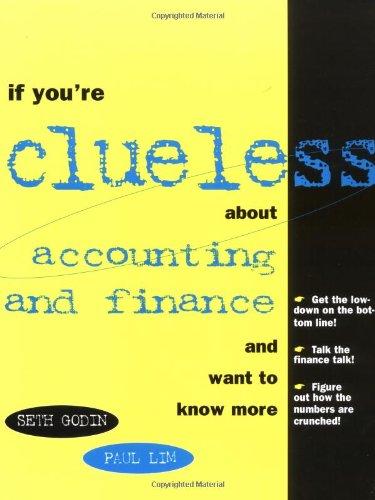 If You're Clueless about Accounting and Finance