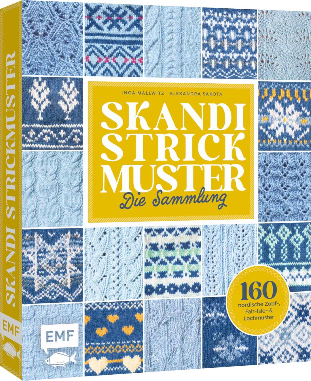 Skandi Strickmuster – Die Sammlung: 160 nordische Muster aus Norwegen, Schweden und Island | Zopf-, Fair Isle- und Lochmuster