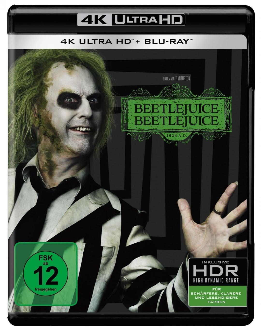 Beetlejuice Beetlejuice (4K Ultra HD) (+ Blu-ray)