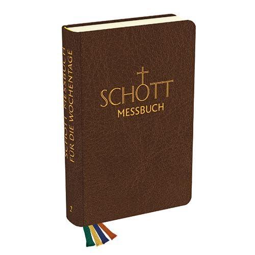 SCHOTT Messbuch - Für die Wochentage - Band 2: Jahreskreis 1.-17. Woche: Originaltexte der authentischen deutschen Ausgabe des Messbuches und des Messlektionars