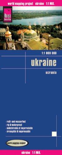 Reise Know-How Landkarte Ukraine (1:1.000.000): world mapping project: Kartenbild 2seitig, klassifiziertes Straßennetz, Ortsindex, GPS-tauglich, wasserfest imprägniert, Spezialpapier Polyart