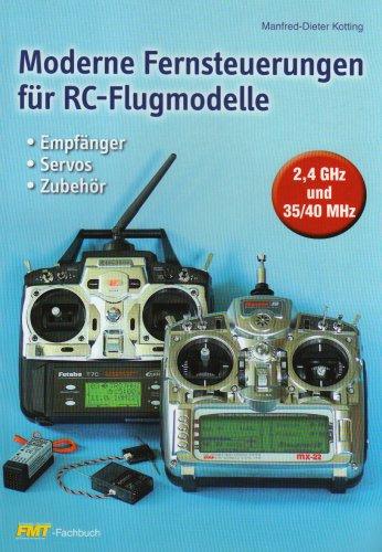 Moderne Fernsteuerungen für RC-Flugmodelle: Empfänger, Servos, Zubehör. 2,4 GHz und 35/40 MHz