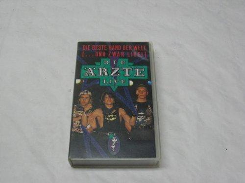 Die Ärzte 1 - Die beste Band der Welt/Live [VHS]