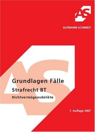 Grundlagen, Fälle Strafrecht BT, Nichtvermögensdelikte