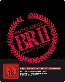 Battle Royale 2 – 3-Disc Steelbook inkl. Requiem Cut, Revenge Cut und Bonus-BD [Blu-ray]