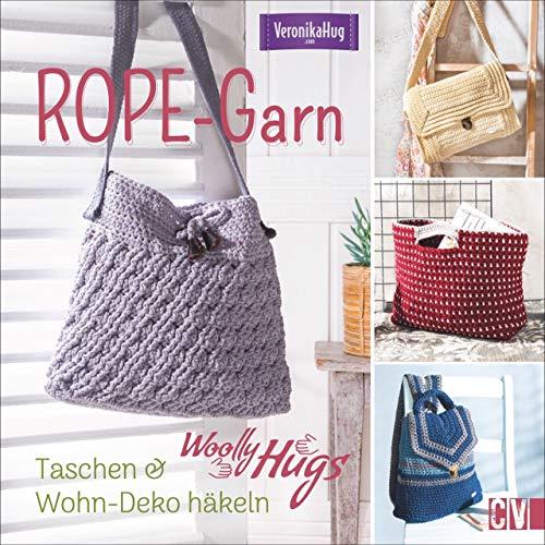 Woolly Hugs ROPE-Garn: Taschen & Wohn-Deko häkeln