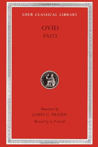 Fasti (Loeb Classical Library)