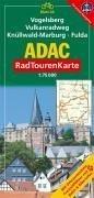 ADAC RadTourenKarte 26. Vogelsberg, Vulkanradweg, Knüllwald-Marburg, Fulda. 1 : 75 000: Mit Ortsverzeichnis und Freizeitführer mit Bahn und Bike-Infos