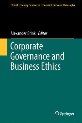 Corporate Governance and Business Ethics (Ethical Economy)