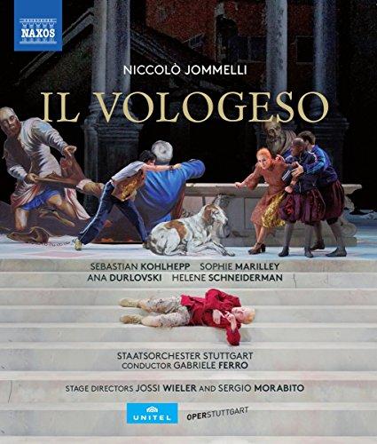 Jommelli: Il Vologeso [Sebastian Kohlhepp; Sophie Marilley; Ana Durlovski; Gabriele Ferro (conductor)] [Naxos: NBD0067V] [Blu-ray]