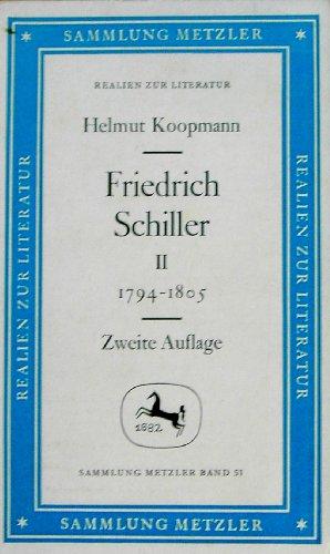 Sammlung Metzler, Bd.51, Friedrich Schiller