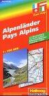 Alpines Countries Paesi Alpini: Road Map With Places of Interest/Euro Map (Hallwag International Road Map)