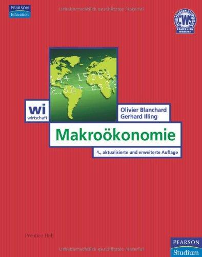 Makroökonomie. (Pearson Studium)