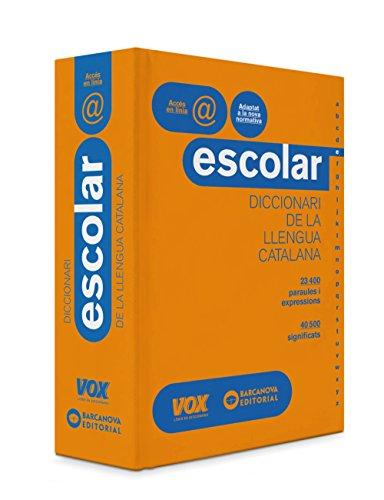 Diccionari Escolar de la Llengua Catalana VOX-BARCANOVA