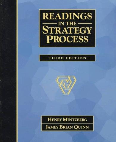 Readings in the Strategy Process