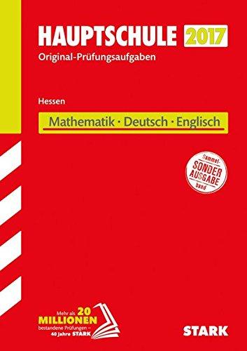 Abschlussprüfung Hauptschule Hessen - Mathematik, Deutsch Englisch