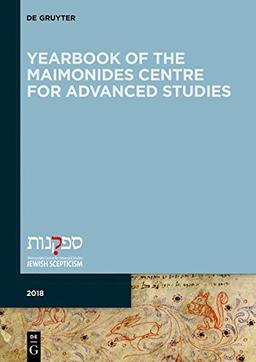 YEARBOOK OF THE MAIMONIDES CENTRE FOR ADVANCED STUDIES