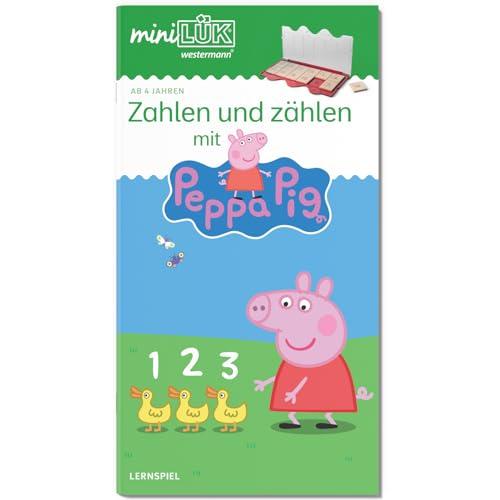 miniLÜK: Kindergarten/Vorschule Zahlen und Zählen mit Peppa Pig (miniLÜK-Übungshefte: Mathematik)