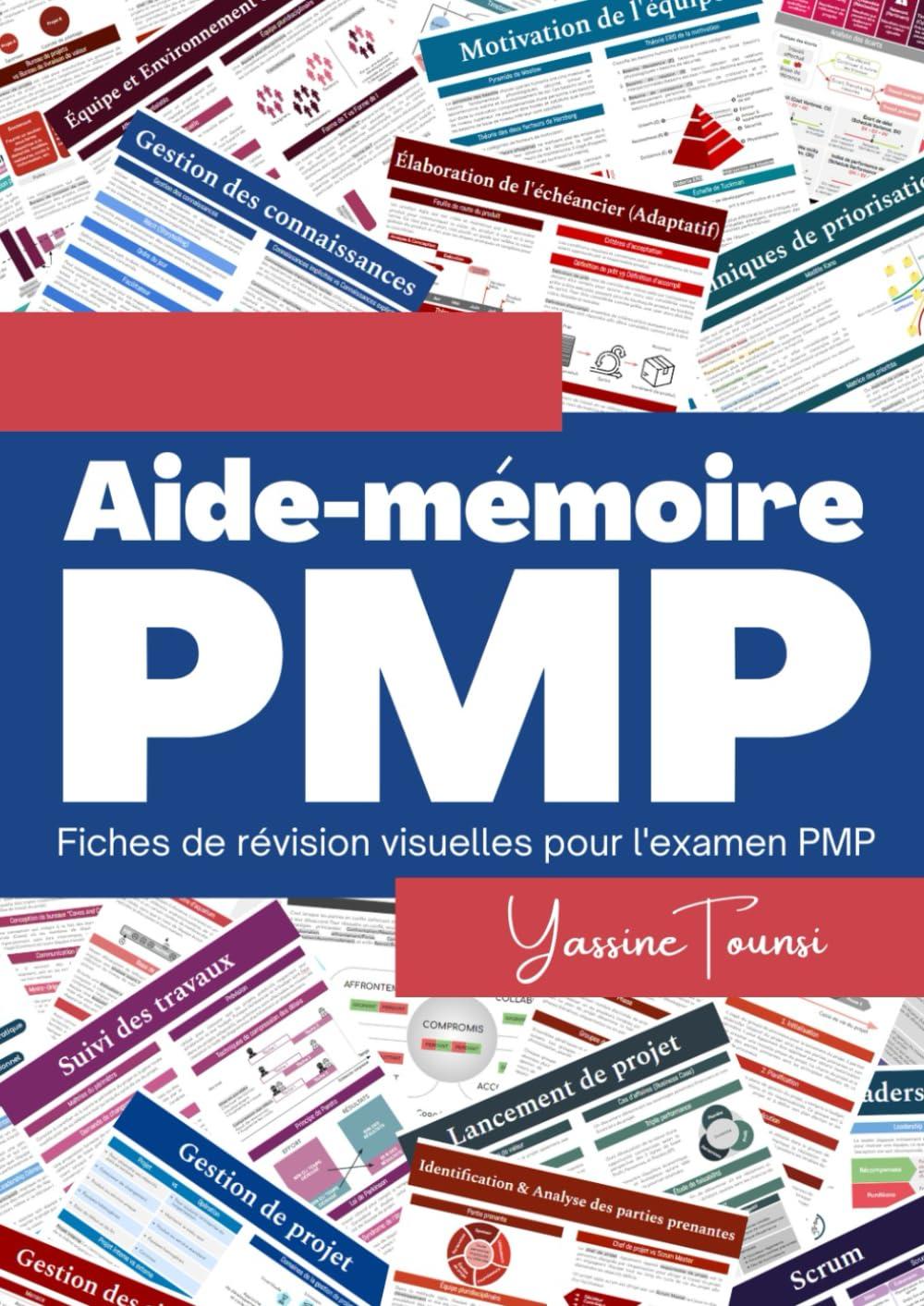 Aide-mémoire PMP: Fiches de révision visuelles pour une préparation rapide à l'examen PMP