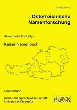 Kalser Namenbuch (Österreichische Namen-Forschung)