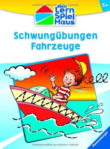 Mein Lern-Spiel-Haus: Schwungübungen Fahrzeuge