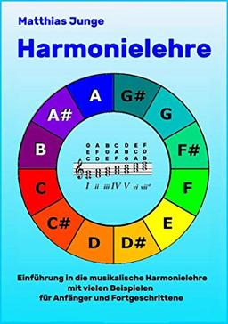 Harmonielehre: Einführung in die musikalische Harmonielehre mit vielen Beispielen für Anfänger und Fortgeschrittene