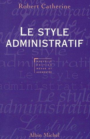 Le style administratif