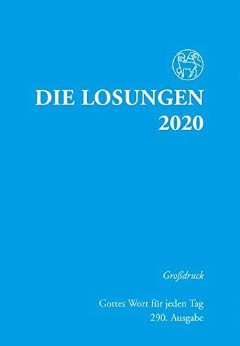 Die Losungen 2020 Deutschland / Die Losungen 2020: Grossdruckausgabe