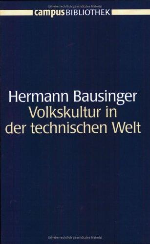 Volkskultur in der technischen Welt (Campus Bibliothek)