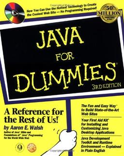 Java for Dummies, w. CD-ROM