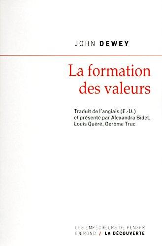 La formation des valeurs