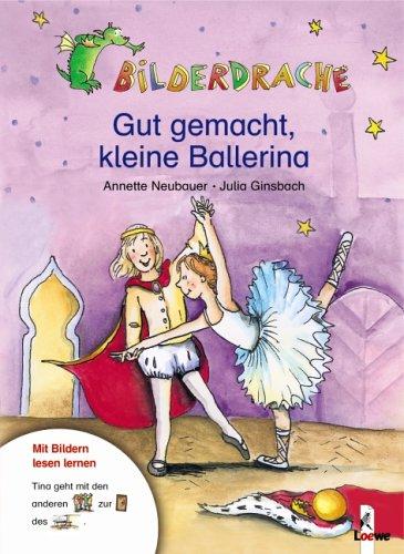 Bilderdrache. Gut gemacht, kleine Ballerina