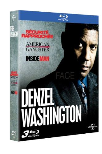 Denzel Washington - Denzel Washington - Coffret - Sécurité rapprochée + American Gangster + Inside Man [Blu-ray] (4 Blu-ray)