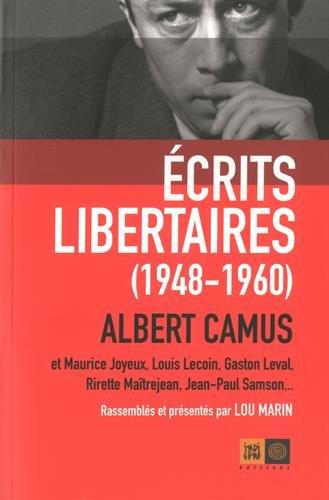 Ecrits libertaires : 1948-1960