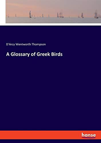 A Glossary of Greek Birds