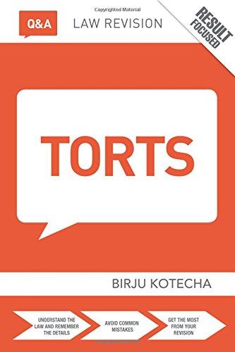 Q&A Torts (Questions and Answers)