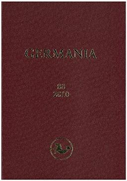 Germania: Jahrgang 88 2010, 1.-2. Halbband