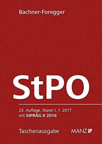 Strafprozessordnung - StPO 1975 (Manz Taschenausgaben (MTA))