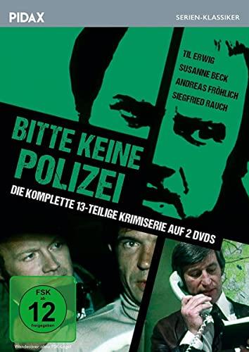 Bitte keine Polizei / Die komplette 13-teilige Krimierie mit Starbesetzung (Pidax Serien-Klassiker) [2 DVDs]