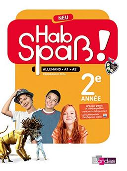 Hab Spass ! Neu, allemand LV2, A1-A2, 4e, cycle 4 : programmes 2016