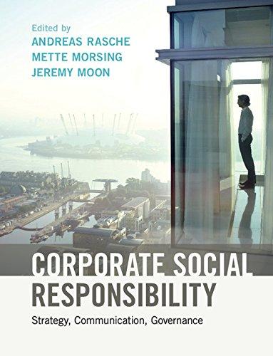 Corporate Social Responsibility: Strategy, Communication, Governance