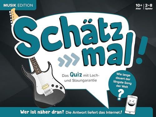 Schätz mal! Musik Edition: Das Quiz mit Lach- und Staungarantie | Ab 10 Jahre | 2-8 Spieler