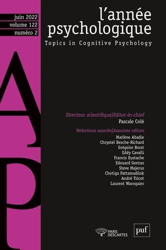 Année psychologique (L'), n° 2 (2022)