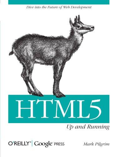 HTML5: Up and Running