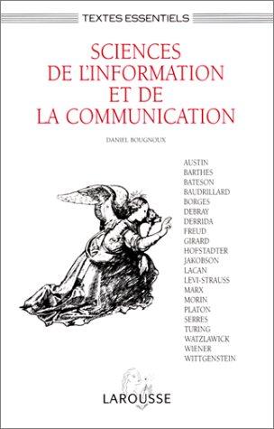 Sciences de l'information et de la communication