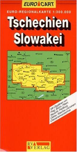 RV Euro-Regionalkarte 1:300 000 Tschechische Republik / Slowakische Republik