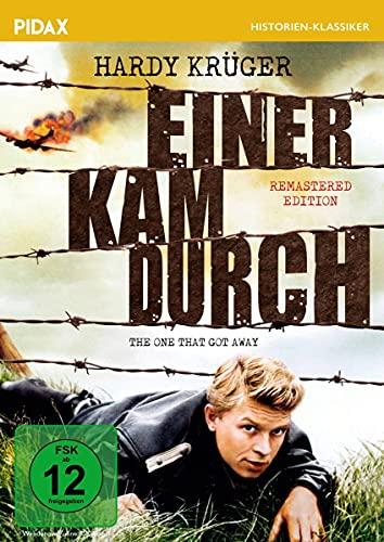 Einer kam durch - Remastered Edition (The One That Got Away) / Packender Abenteuerfilm nach einer wahren Begebenheit (Pidax Historien-Klassiker)