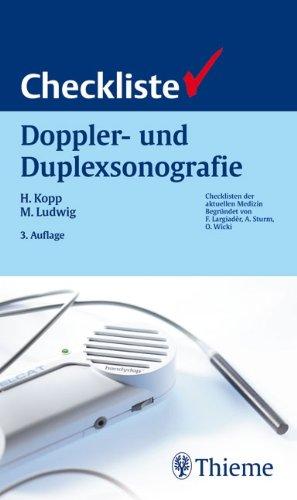 Checkliste Doppler- und Duplexsonographie