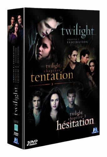 Coffret twilight : fascination : tentation ; hésitation [FR Import]