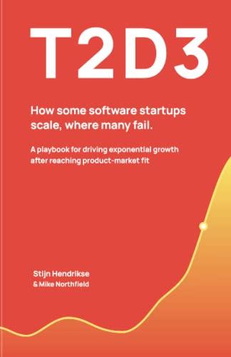 T2D3: How some software startups scale, where many fail